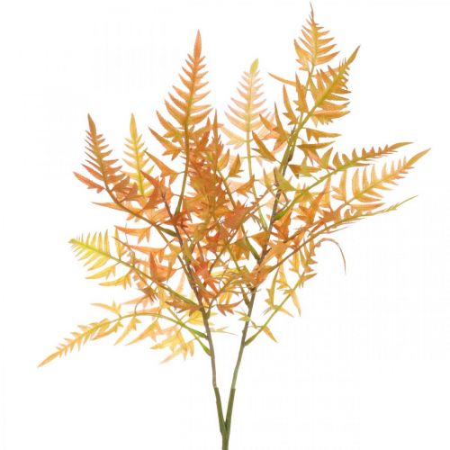 Floristik24 Fern kunstig rød og grønn kunstig bregne høstdekorasjon 70cm
