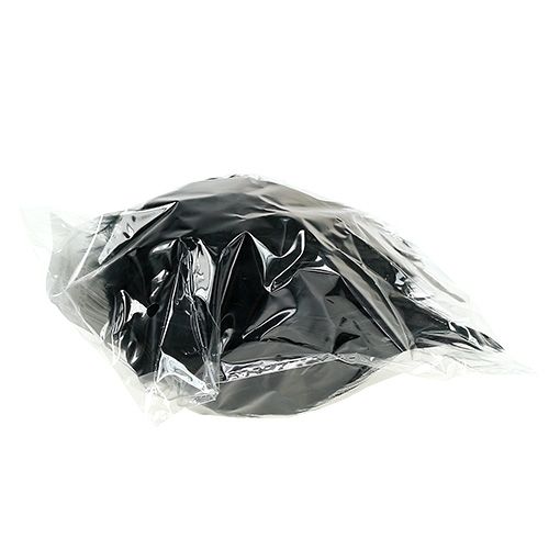 Floristik24 Fjærkule Ø10cm svart å henge