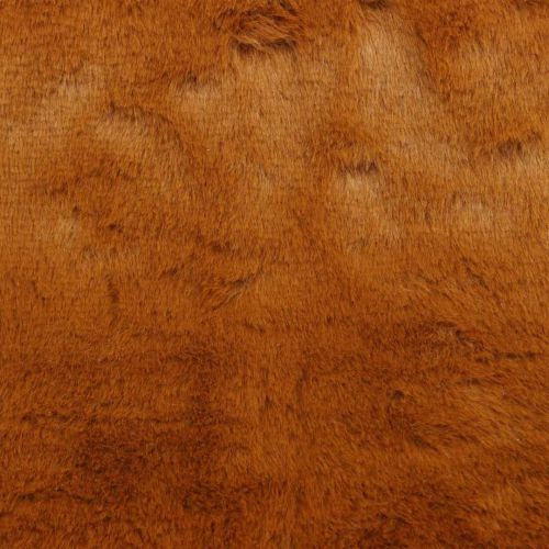 Pelsbånd brun faux pels dekorasjon bordbånd 15 × 150cm