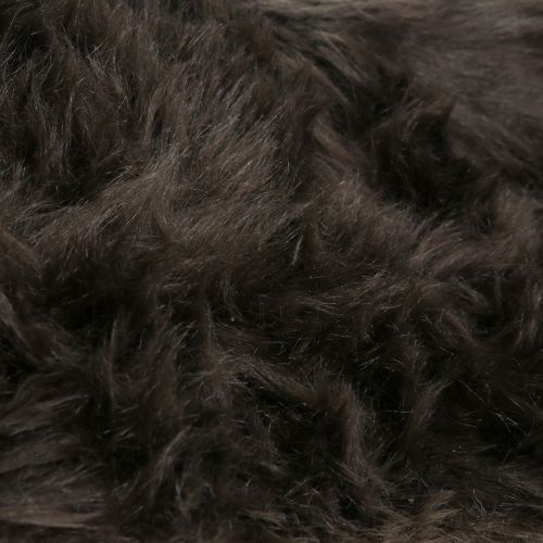 gjenstander Deco pelsbånd mørkebrunt 16x200cm