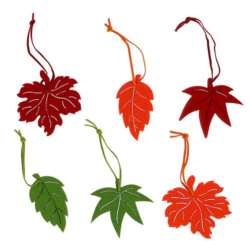 Floristik24 Filtark for hengende flerfarget 7,5-8cm 24stk