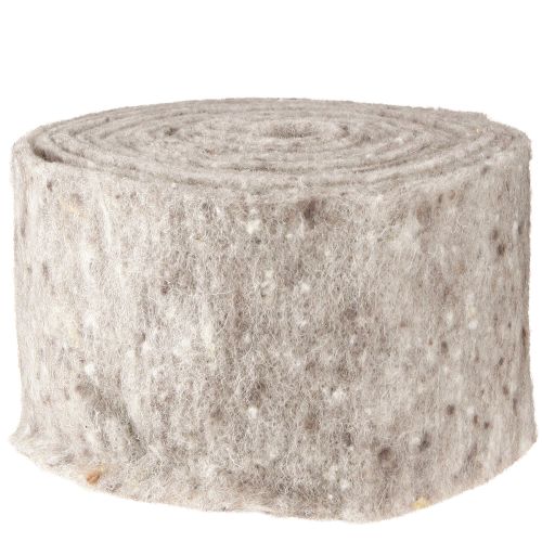 gjenstander Filt tape, potte tape grå-naturlig 15cm 5m