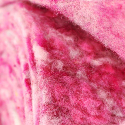 Floristik24 Filtbånd Happy pink 7,5 cm 5m