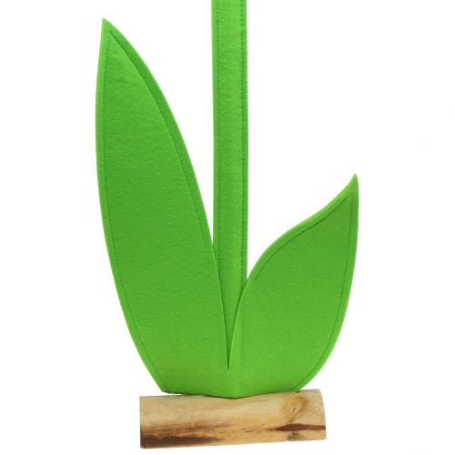 Floristik24 Følte blomsterrosa 87cm