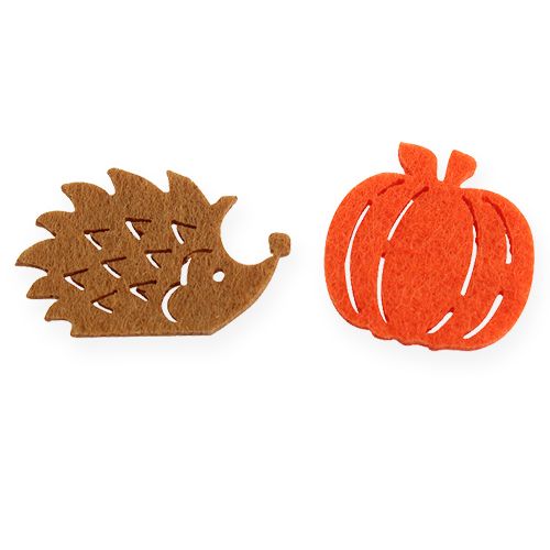 Floristik24 Strø dekorfilt 3cm 72 stk