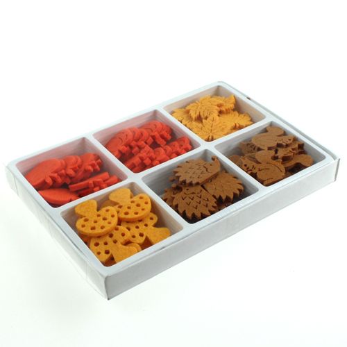 Floristik24 Strø dekorfilt 3cm 72 stk