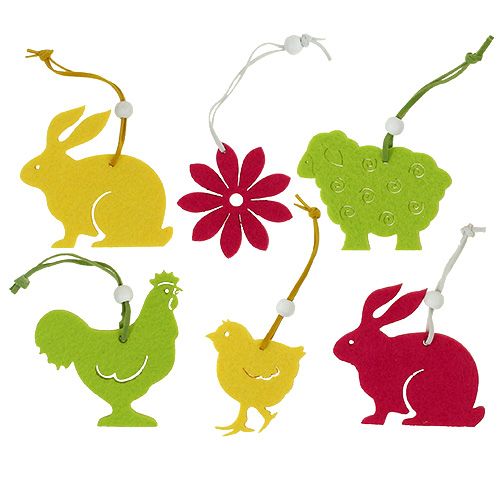 Floristik24 Filthengere sortiment 24stk