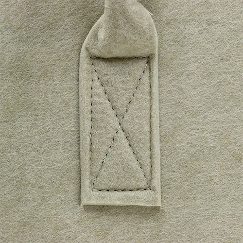 Floristik24 Filtpose 39x25x22cm krem