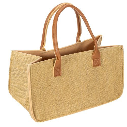 Filtveske i raffia-look 50 cm x 25 cm x 25 cm kjøpe | Floristik24.no