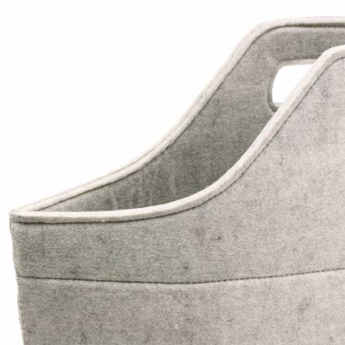 Floristik24 Filtveske grå 43cm x 20cm x 42cm