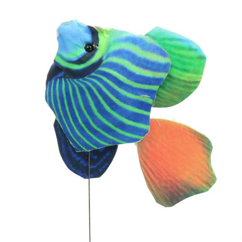 Floristik24 Dekorative plugger fisk assortert 6stk