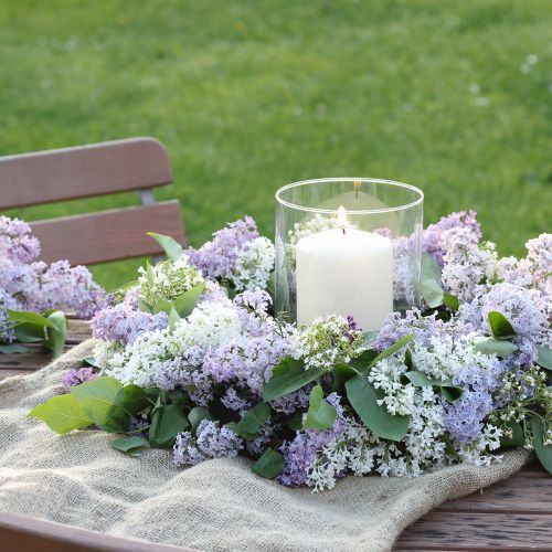 gjenstander Søylelys 150/100 krem 4 stk