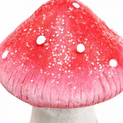 Floristik24 Fly agaric deco-plugger høstblomstplugger assortert H6 / 7cm 6stk