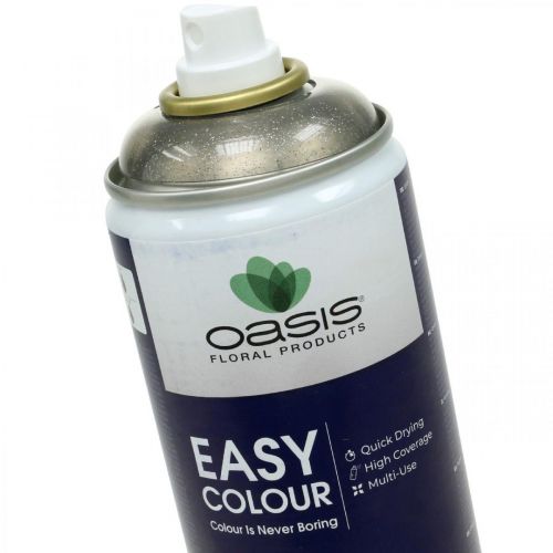 gjenstander Glitter Spray Sølv Flitter Easy Color Color Spray 400ml
