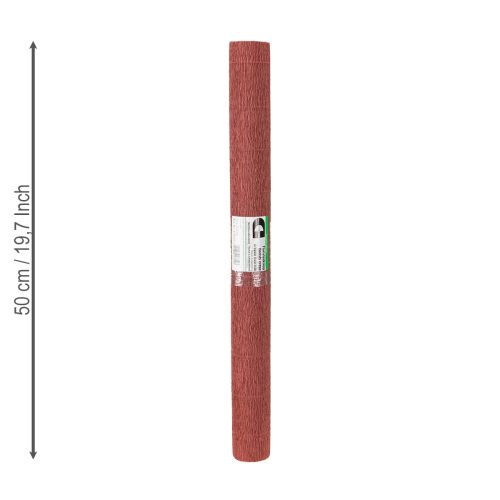 gjenstander Florist crepe papir Bordeaux 50x250cm
