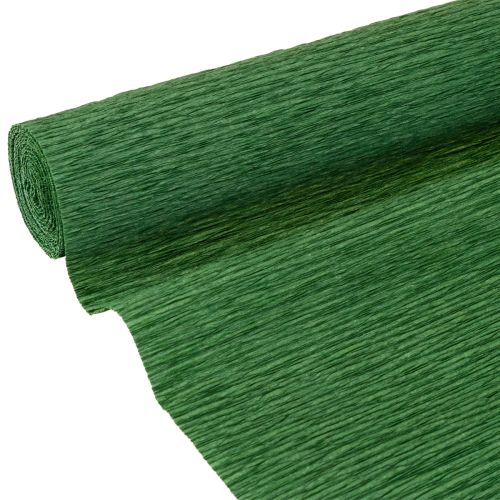 gjenstander Blomsterhandler kreppapir mørkegrønt 50x250cm