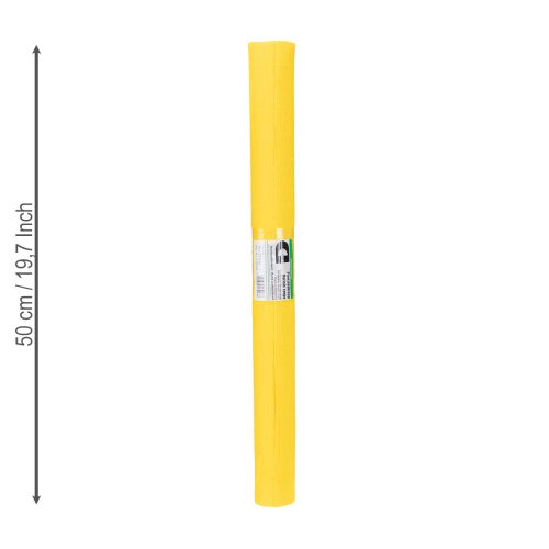 gjenstander Florist Crepe Paper Gul 50x250cm