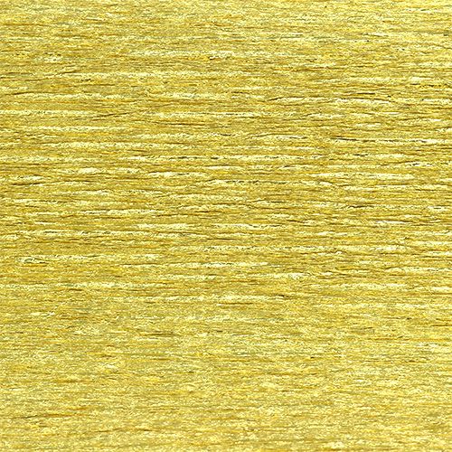 gjenstander Florist Crepe Paper Gold 50x250cm