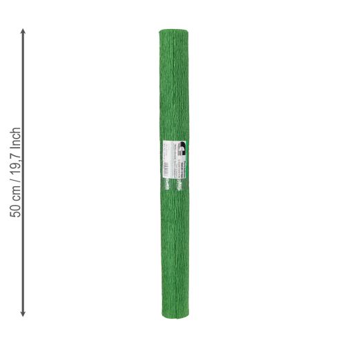 gjenstander Blomsterhandler kreppapir grønt 50x250cm