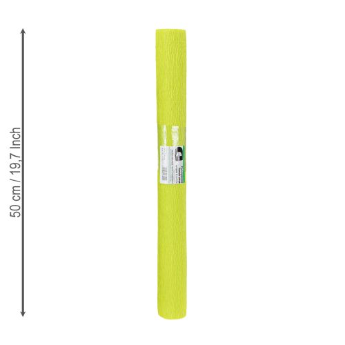 gjenstander Florist crepe papir mai grønn 50x250cm