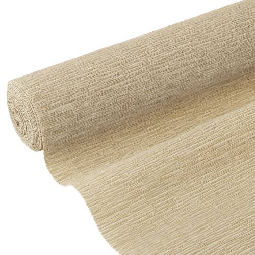 gjenstander Florist crepe paper natur 50x250cm