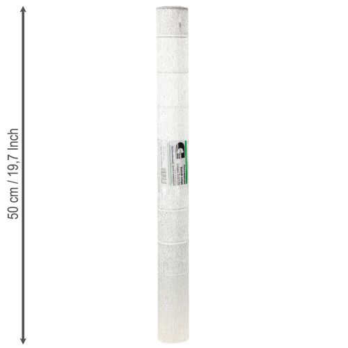 gjenstander Blomsterhandler kreppapir sølv 50x250cm