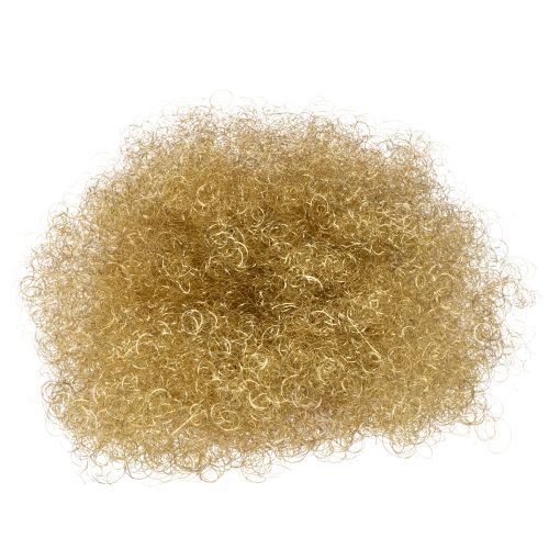 Blomsterhårglitter gull 200g englehår