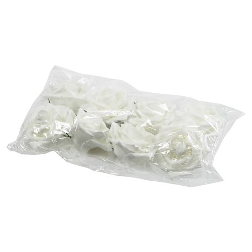 Floristik24 Skum rosa hvit Ø10cm 8 stk