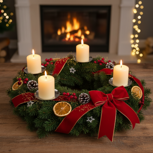 gjenstander Lysholder sølv Ø10cm 4 stk