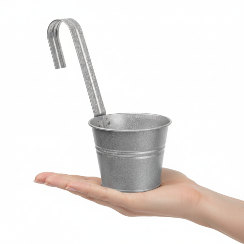 gjenstander Hengende blomsterpotte, blomsterpotte til oppheng, Ø14cm H28cm