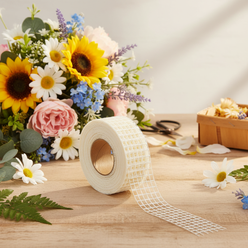 Nettingtape, stofftape 4,5 cm bred for hobbyprosjekter | Floristik24.no