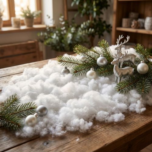Dekorative snøflak kunstig snøflak 40g × 3 stk | Floristik24.no
