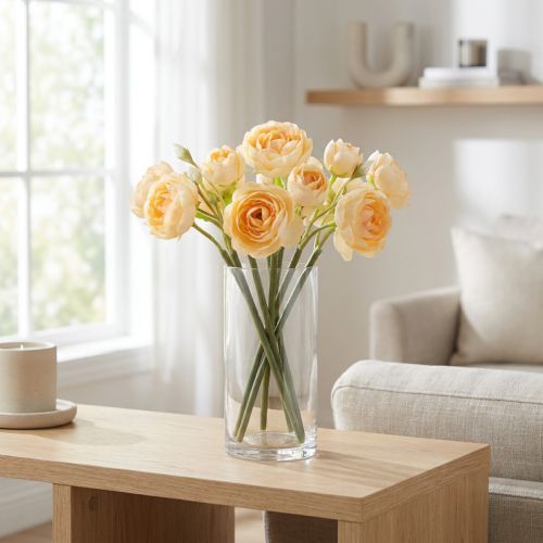 Ranunkelblomstgren til dekorative vaseoppsatser, 32 cm, 5 stk. | Floristik24.no