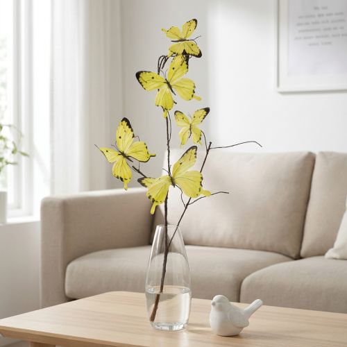 Sommerfuglgren, kunstnerisk vårdekorasjon for innendørs bruk, 75 cm | Floristik24.no