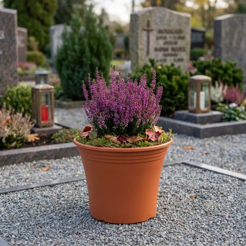 Potte “Irys” plast terrakotta Ø15cm H13cm 1 stk | Floristik24.no