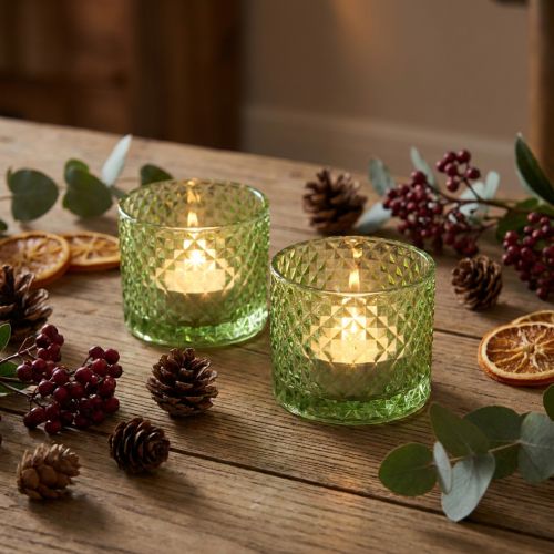 Dekorativ glassbolle,