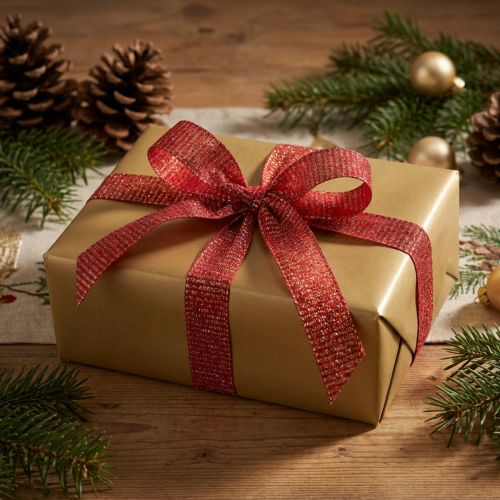 Julebånd med gulltråder