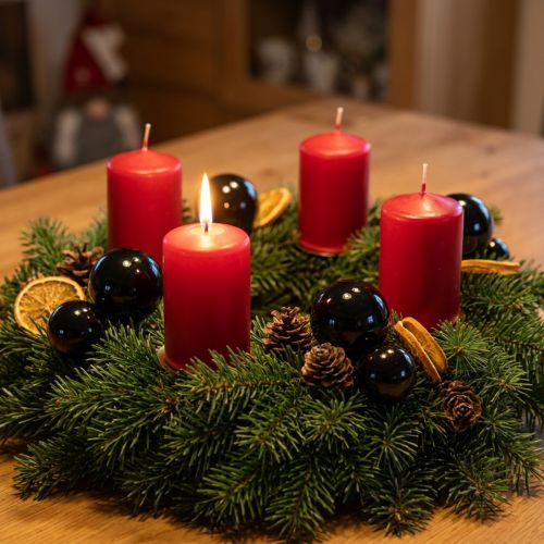 Sorte julekuler glass mini glans Ø3cm 22 stk | Floristik24.no