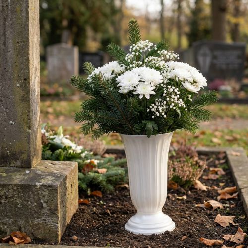 Lilia perlemor vase Ø23cm 1 stk | Floristik24.no