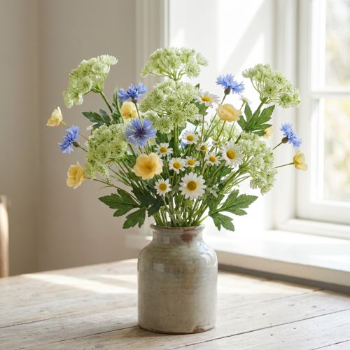 Dill kunstig hvit 49cm 6 stk | Floristik24.no
