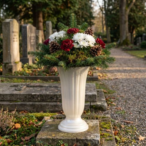 Vase Lilia perlemor Ø28cm, 1 stk | Floristik24.no