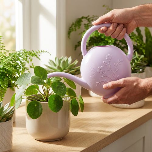 gjenstander Vannkanne til potteplanter, blomster, syrin, 1,8 l, dekorasjon