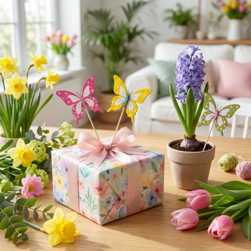 Blomsterpinner, hobbyartikler,