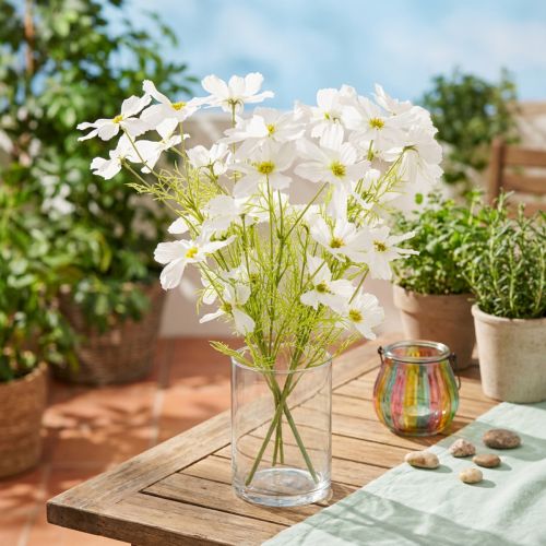 Kunstige kosmosblomster,