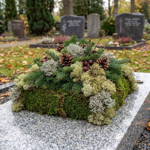Dekorativ mose – ekte mose og lav til blomsteroppsatser 250 g | Floristik24.no