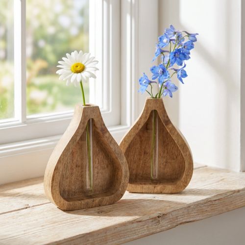 Mini vase glass reagensrør