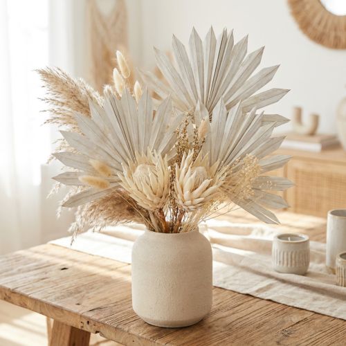 Palmspear Sun mini hvitkalket 50 stk | Floristik24.no