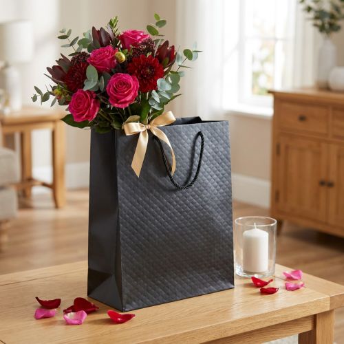Gavepose gavepose sort 26×12×32cm 1 stk | Floristik24.no