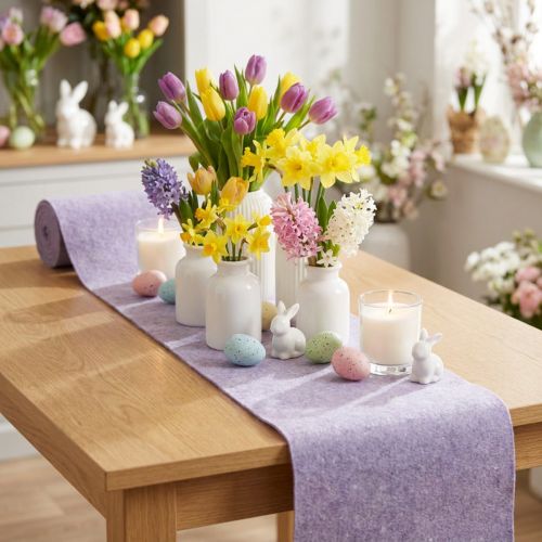 Filtbånd lilla 15cm 5m | Floristik24.no