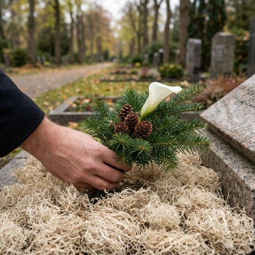 Dekorativ mosetørket skogsmose bleket naturdekor 300g | Floristik24.no
